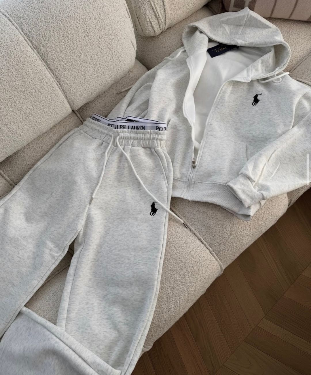 Everyday Comfort Zip-Up Tracksuit Set
